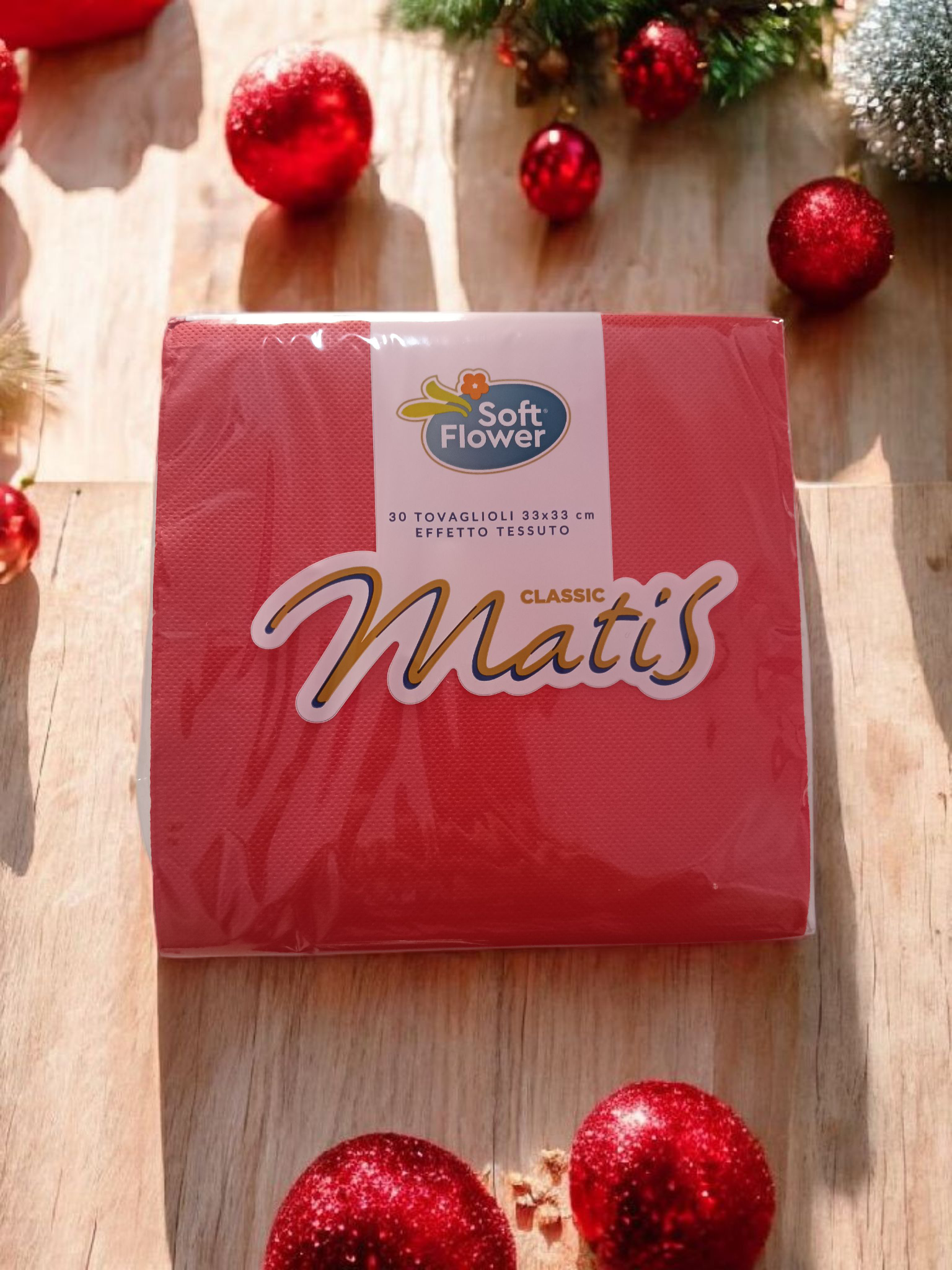 30 Tovaglioli rossi